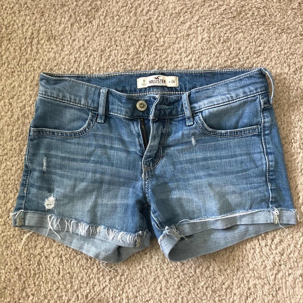 Hollister Light Washed Shorts